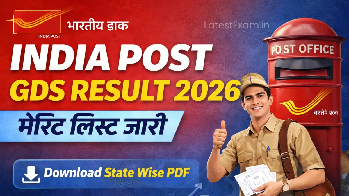India Post GDS Result 2026 Merit List PDF Download
