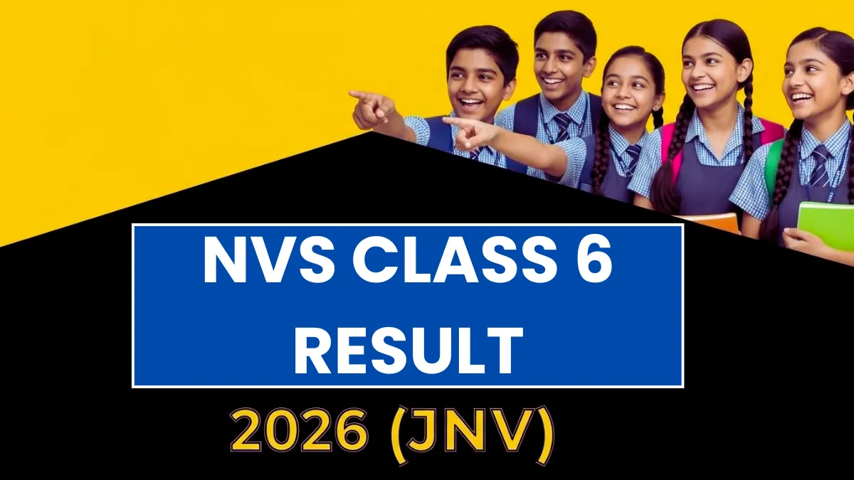 NVS Class 6 Result 2026